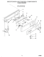 Предварительный просмотр 8 страницы KitchenAid KUIS185DWH0 Parts List