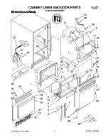 KitchenAid KUIS185EWH0 Parts List preview