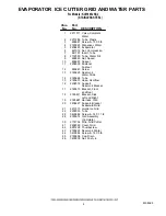 Preview for 4 page of KitchenAid KUIS185JSS2 Parts List