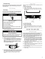 Preview for 5 page of KitchenAid KUIS18NNZB Use And Care Manual