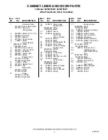 Preview for 2 page of KitchenAid KUIS18PNJB7 Parts List