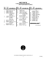 Preview for 8 page of KitchenAid KUIS18PNJB8 Parts List