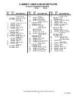 Preview for 2 page of KitchenAid KUIS18PNTB3 Parts List