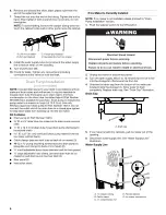 Preview for 6 page of KitchenAid KUIX305EBL Use & Care Manual