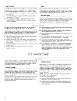 Preview for 14 page of KitchenAid KUIX305EBL Use & Care Manual