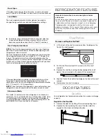 Предварительный просмотр 10 страницы KitchenAid KURL104EPA Use & Care Manual