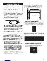 Предварительный просмотр 21 страницы KitchenAid KURL104EPA Use & Care Manual