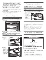 Предварительный просмотр 35 страницы KitchenAid KURL114KPA Use And Care Manual And Installation Instructions