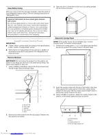 Предварительный просмотр 6 страницы KitchenAid KURO24LSBX00 Use & Care Manual