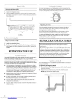 Предварительный просмотр 8 страницы KitchenAid KURO24LSBX00 Use & Care Manual