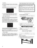 Предварительный просмотр 10 страницы KitchenAid KURR104EPA Use & Care Manual