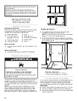 Предварительный просмотр 16 страницы KitchenAid KURR104EPA Use & Care Manual