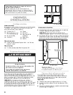 Предварительный просмотр 30 страницы KitchenAid KURR104EPA Use & Care Manual