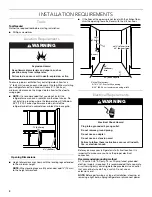 Preview for 4 page of KitchenAid KURR204ESB Use & Care Manual