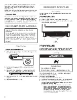 Preview for 8 page of KitchenAid KURR204ESB Use & Care Manual