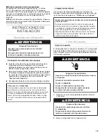 Preview for 15 page of KitchenAid KURR204ESB Use & Care Manual