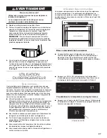 Preview for 27 page of KitchenAid KURR204ESB Use & Care Manual