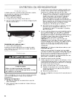 Preview for 30 page of KitchenAid KURR204ESB Use & Care Manual