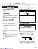 Предварительный просмотр 5 страницы KitchenAid KURR304ESS Use And Care Manual