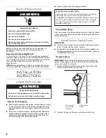 Preview for 6 page of KitchenAid KUWL204ESB Use & Care Manual