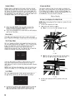 Preview for 10 page of KitchenAid KUWL204ESB Use & Care Manual