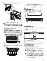 Preview for 11 page of KitchenAid KUWL204ESB Use & Care Manual