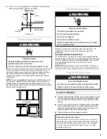 Предварительный просмотр 5 страницы KitchenAid KUWO24LSBX - Left Swing / Accepts Custom Panels ARCHITECT II Use And Care Manual