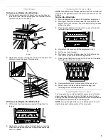 Предварительный просмотр 9 страницы KitchenAid KUWO24LSBX - Left Swing / Accepts Custom Panels ARCHITECT II Use And Care Manual