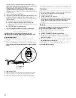 Предварительный просмотр 22 страницы KitchenAid KUWO24LSBX - Left Swing / Accepts Custom Panels ARCHITECT II Use And Care Manual