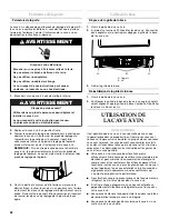 Предварительный просмотр 32 страницы KitchenAid KUWO24LSBX - Left Swing / Accepts Custom Panels ARCHITECT II Use And Care Manual