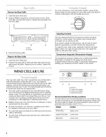 Preview for 8 page of KitchenAid KUWO24LSBX00 Use & Care Manual