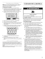 Preview for 21 page of KitchenAid KUWO24LSBX00 Use & Care Manual