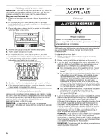 Preview for 34 page of KitchenAid KUWO24LSBX00 Use & Care Manual