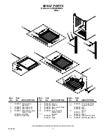 Preview for 3 page of KitchenAid KUWO24RSBX00 Cabinet Parts