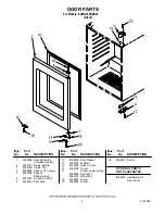 Preview for 4 page of KitchenAid KUWO24RSBX00 Cabinet Parts