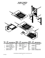 Предварительный просмотр 3 страницы KitchenAid KUWS24LSBS00 Cabinet Parts