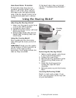 Preview for 10 page of KitchenAid KV25G0XCV - Caviar, Professional 5 User Manual