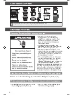 Preview for 18 page of KitchenAid KVJ0111 Instructions Manual