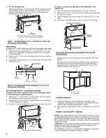 Preview for 8 page of KitchenAid KVUB600DSS Installation Instructions And Use & Care Manual