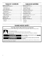 Preview for 2 page of KitchenAid KVUC606J55 Installation Instructions And Use & Care Manual