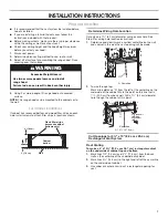 Preview for 7 page of KitchenAid KVUC606J55 Installation Instructions And Use & Care Manual