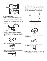 Preview for 8 page of KitchenAid KVUC606J55 Installation Instructions And Use & Care Manual