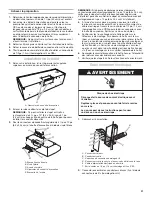 Preview for 21 page of KitchenAid KVUC606J55 Installation Instructions And Use & Care Manual