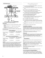 Preview for 6 page of KitchenAid KVWB406DSS Installation Instructions And Use & Care Manual