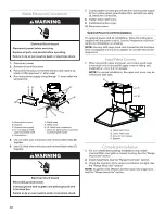 Preview for 10 page of KitchenAid KVWB406DSS Installation Instructions And Use & Care Manual