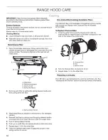 Preview for 12 page of KitchenAid KVWB406DSS Installation Instructions And Use & Care Manual