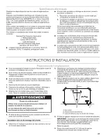 Preview for 21 page of KitchenAid KVWB406DSS Installation Instructions And Use & Care Manual