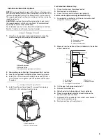Preview for 9 page of KitchenAid KVWB600DBS Installation Instructions Manual
