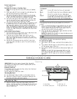 Preview for 12 page of KitchenAid KVWB606HBS0 Installation Instructions & Use & Care Manual