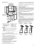 Preview for 5 page of KitchenAid KVWC906JSS0 Installation Instructions And Use & Care Manual